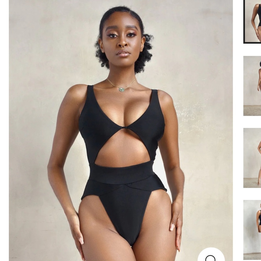 MBM aspire bathing suit black NWT worn once